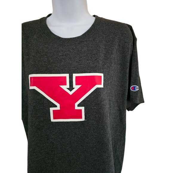 Youngstown State Penguins T-Shirt By Champion Size M Charcoal ncaa - Picture 1 of 4